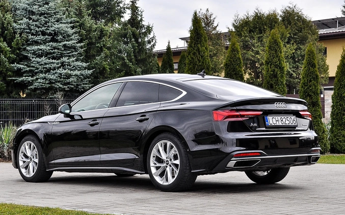 Audi A5 cena 170000 przebieg: 33000, rok produkcji 2020 z Gliwice małe 154